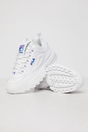 FILA Disruptor 2 Premium Sneakers White,Womens Shoes | CA.PMQFAU054